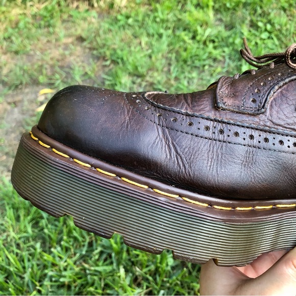 Dr. Martens 3989/34 Wingtip Brogue Platform Oxfords main image 13